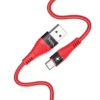 HOCO cablu USB – Type C Flash 5A U53 1 metru rosu
