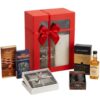 Pachet Cadou „Elegant Selection” pentru Ea – Portofel din Piele Naturală, Cafea Davidoff, Ciocolată Lindt, Ceai KingsLeaf, Lumânare Parfumată și Lichior Jack Daniel’s Honey