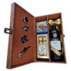 Set cadou pentru bărbați cutie de vin Deluxe