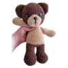 Ursuleț Amigurumi Fluffy Brownie